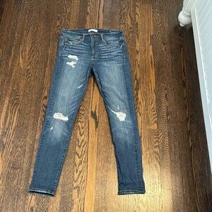Loft High Waisted Skinny Jeans